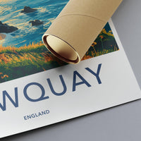 Newquay Poster - England Wall Art