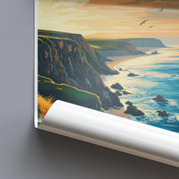 Newquay Poster - England Wall Art