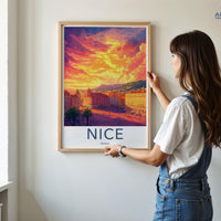 Nice France Poster - Wall Art