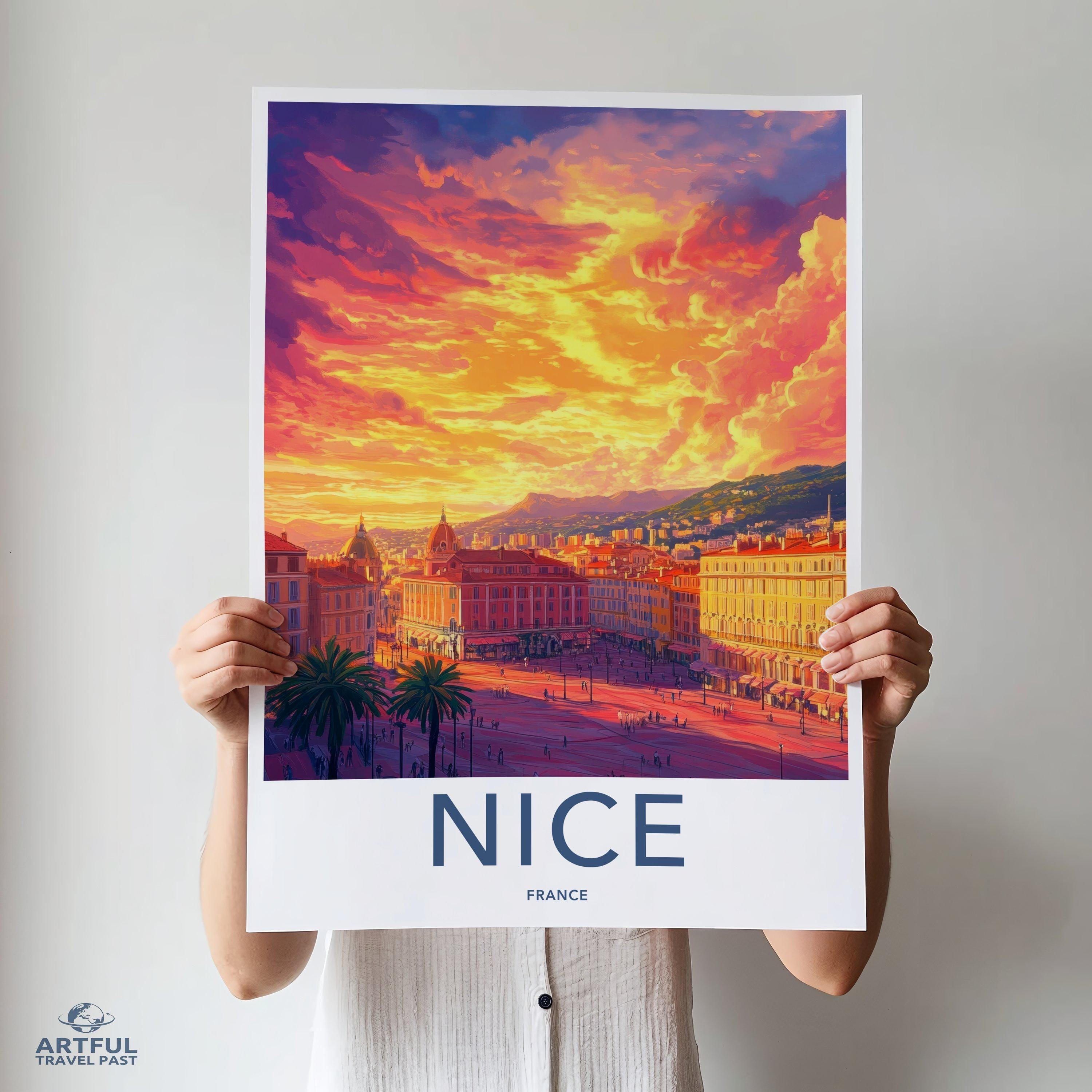 Nice France Poster - Wall Art