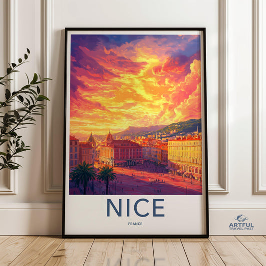 Nice France Poster - Wall Art