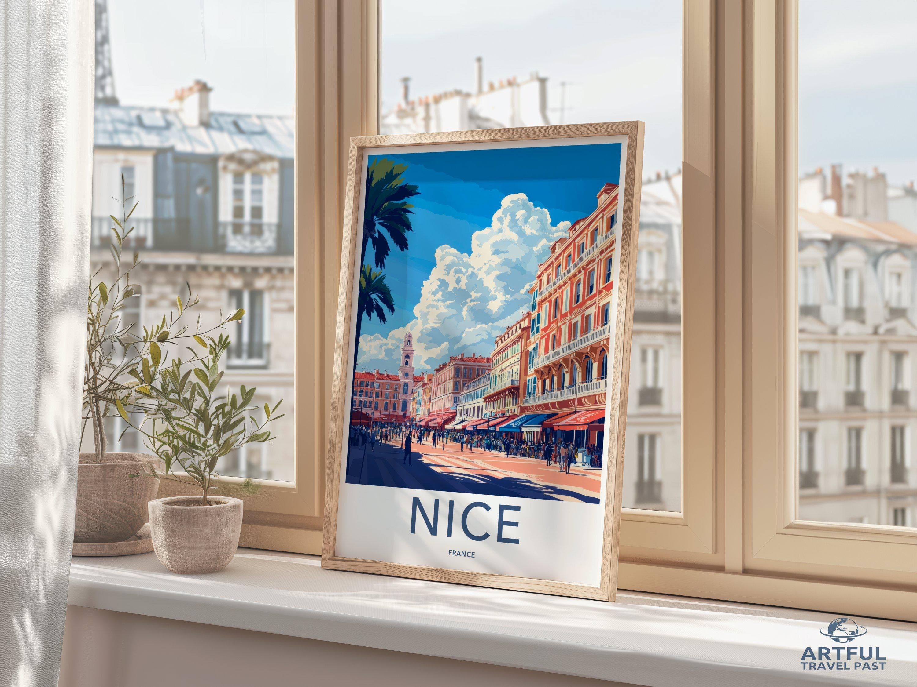 Nice Poster - France Wall Art