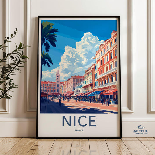 Nice Poster - France Wall Art