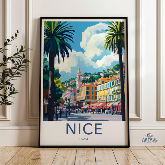 Nice Poster - France Wall Art