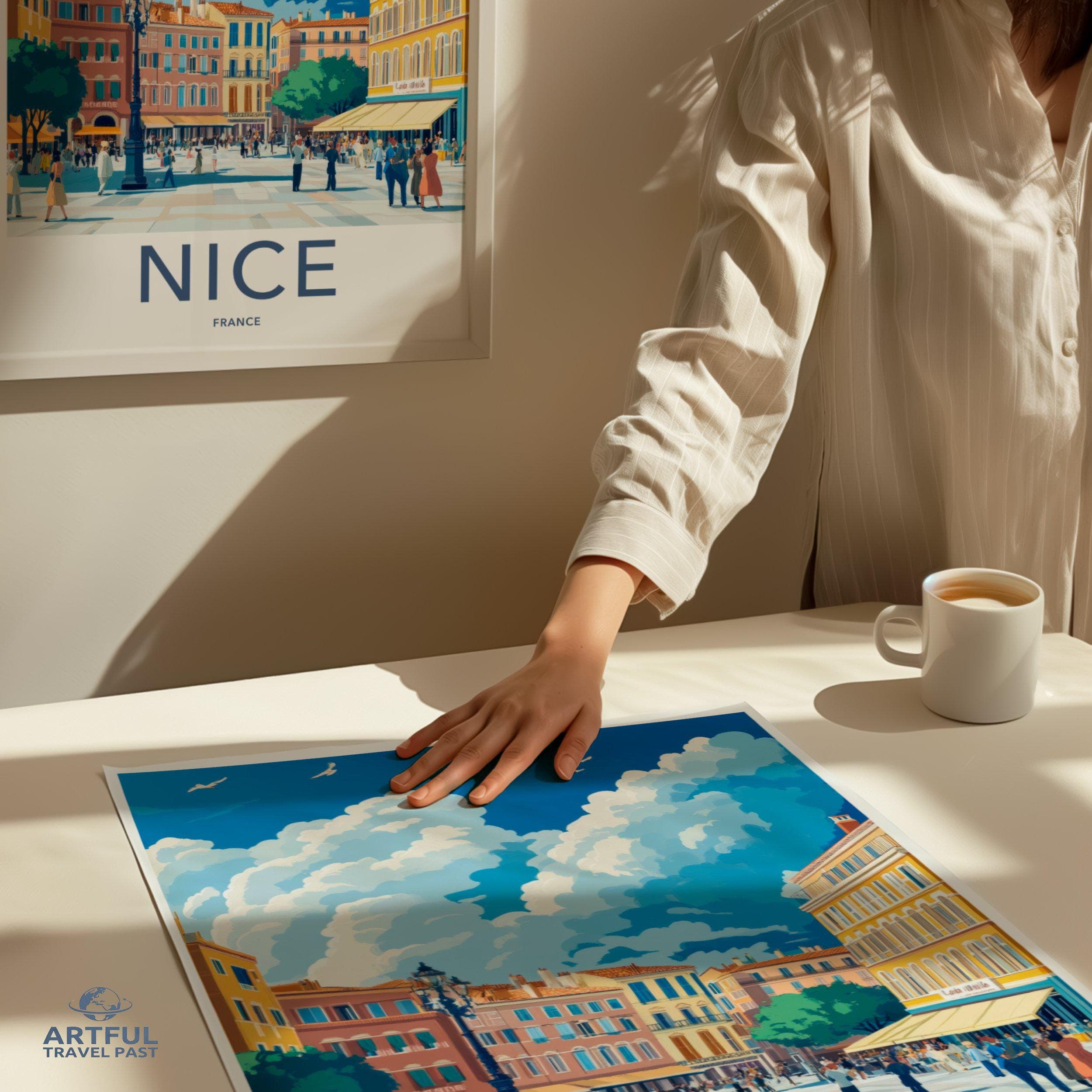 Nice Poster | France Wall Art | Europe Decor