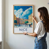 Nice Poster | France Wall Art | Europe Decor