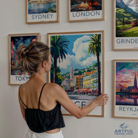Nice Poster | France Wall Art | Europe Decor