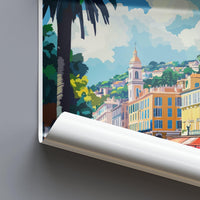 Nice Poster | France Wall Art | Europe Decor