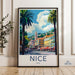 Nice Poster | France Wall Art | Europe Decor