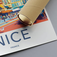 Nice Poster | France Wall Art | Europe Decor