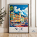 Nice Poster | France Wall Art | Europe Decor