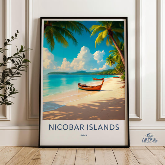 Nicobar Islands Poster - India Wall Art