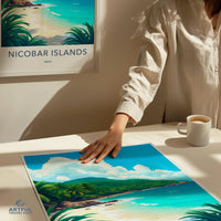 Nicobar Islands Poster - India Wall Art
