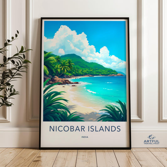Nicobar Islands Poster - India Wall Art