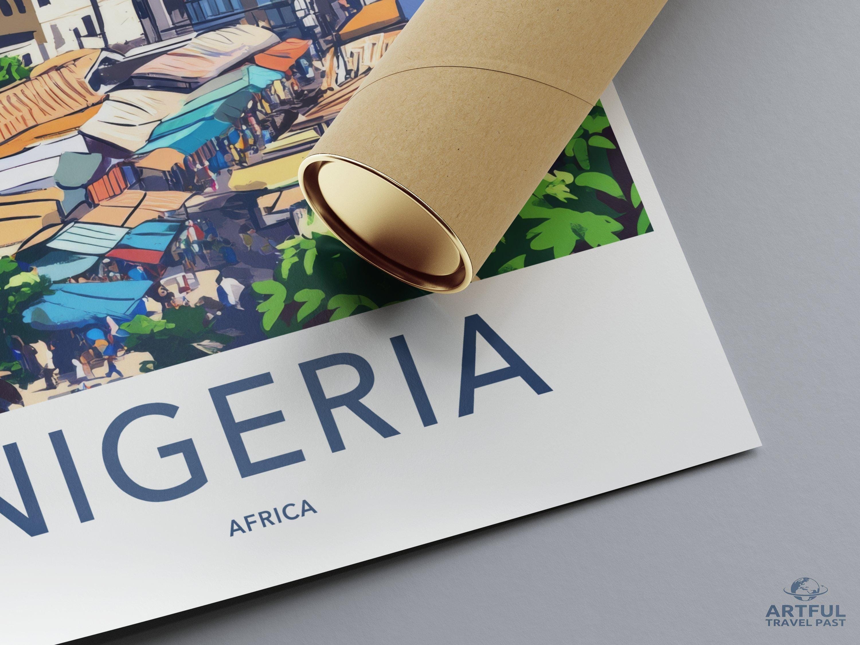 Nigeria Poster - Africa Wall Art