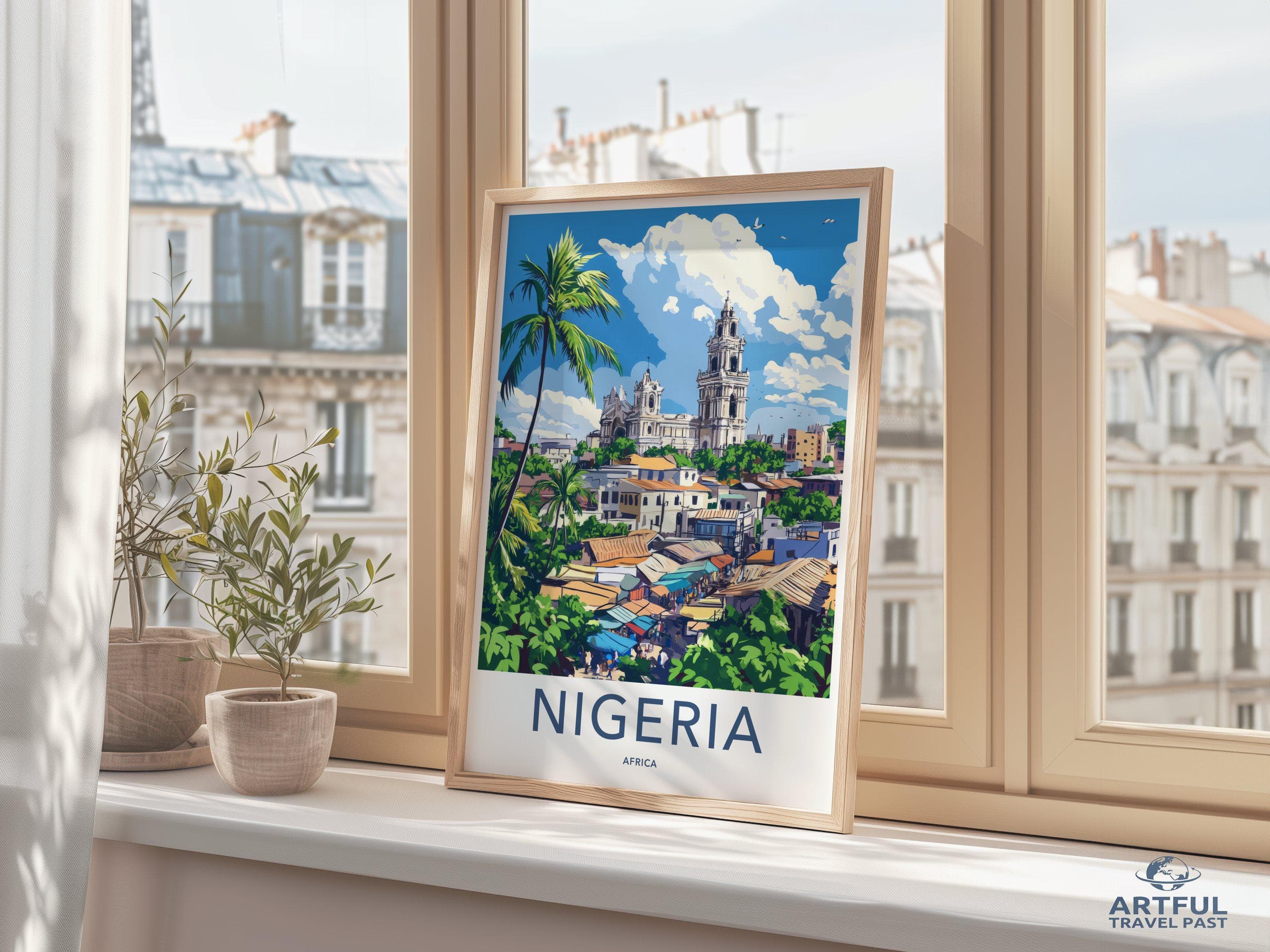 Nigeria Poster - Africa Wall Art