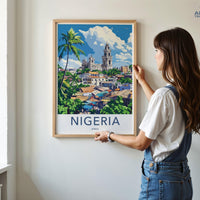 Nigeria Poster - Africa Wall Art