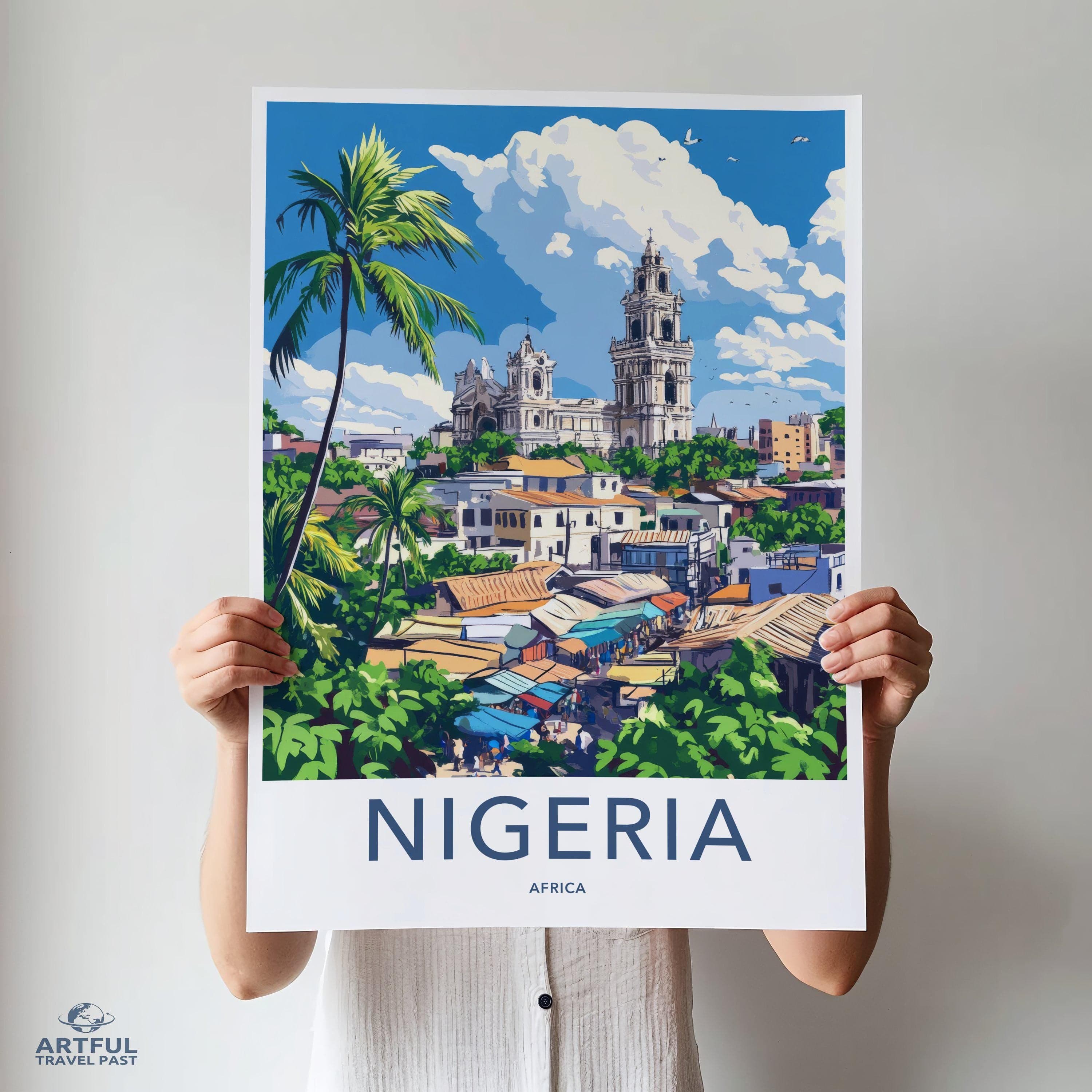 Nigeria Poster - Africa Wall Art