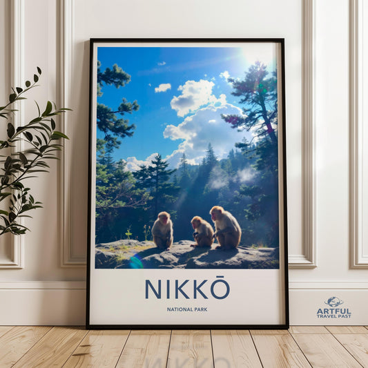 Nikko National Park Poster - Japan