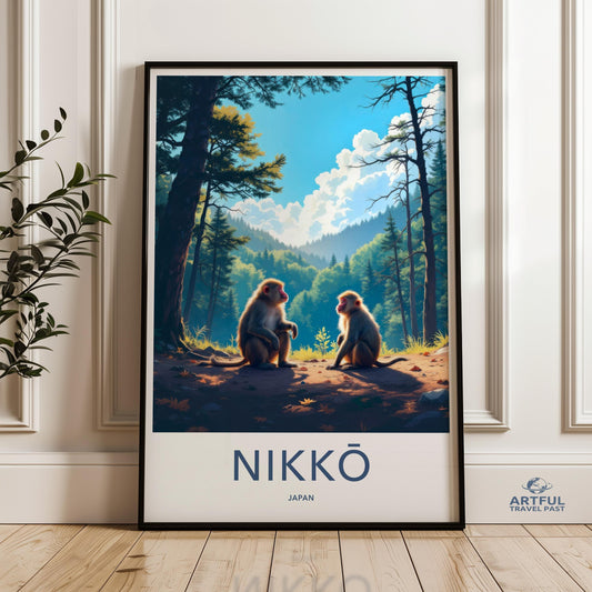 Nikko National Park Poster - Japan Wall Art