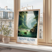 Ninh Binh Poster - Vietnam Wall Art
