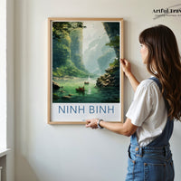 Ninh Binh Poster - Vietnam Wall Art