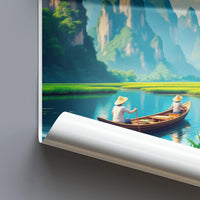Ninh Binh Poster - Vietnam Wall Art
