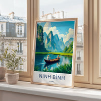 Ninh Binh Poster - Vietnam Wall Art