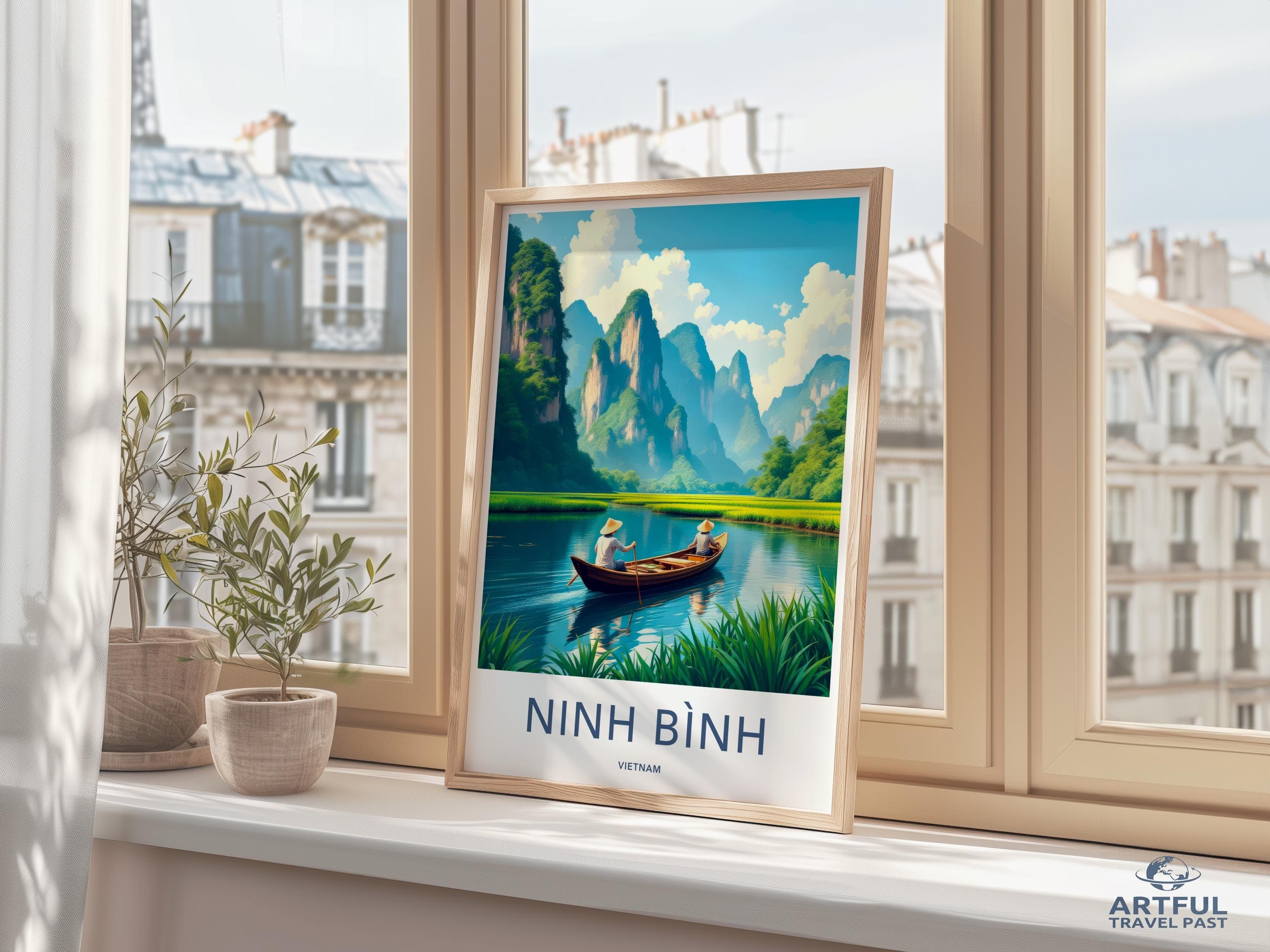 Ninh Binh Poster - Vietnam Wall Art