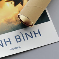 Ninh Binh Poster - Vietnam Wall Art