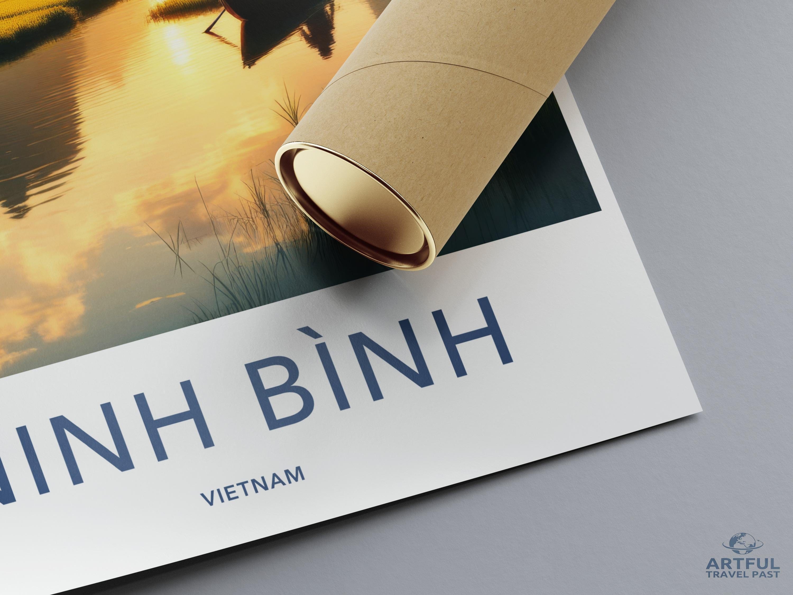 Ninh Binh Poster - Vietnam Wall Art