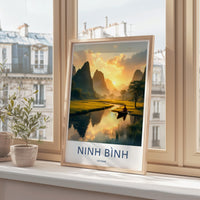 Ninh Binh Poster - Vietnam Wall Art