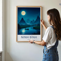 Ninh Binh Poster - Vietnam Wall Art