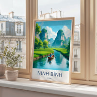 Ninh Binh Poster - Vietnam Wall Art