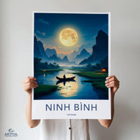 Ninh Binh Poster - Vietnam Wall Art