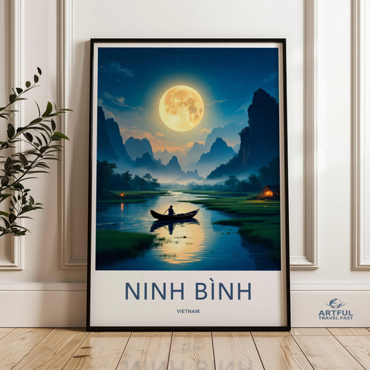 Ninh Binh Poster - Vietnam Wall Art