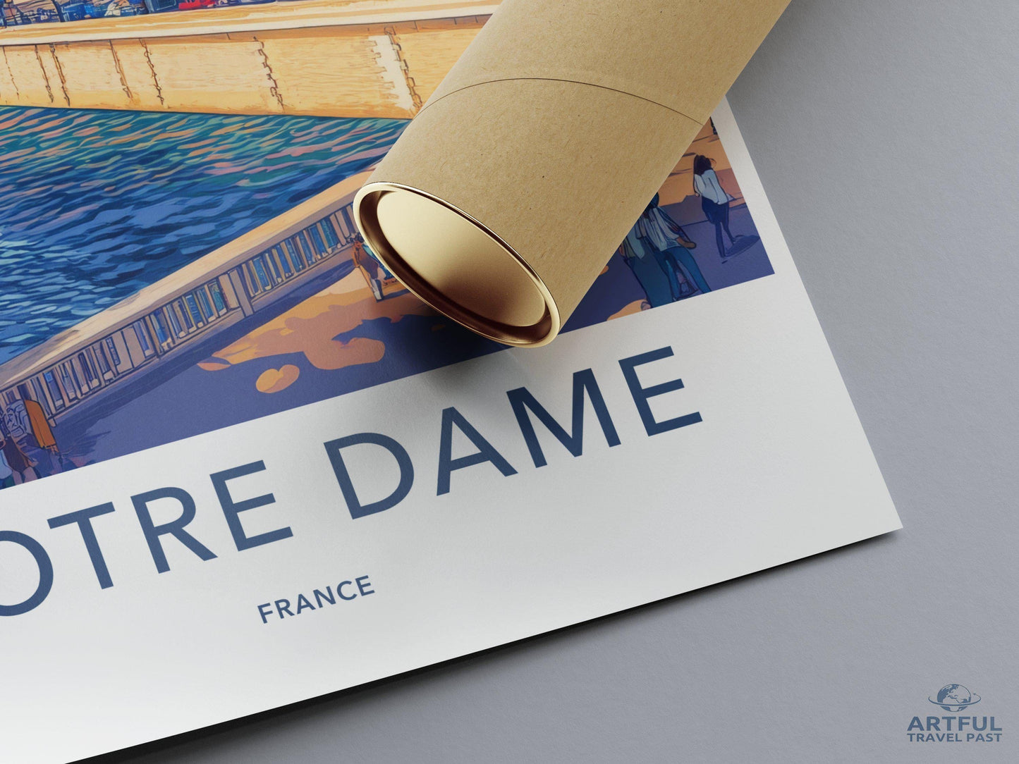 Notre Dame Poster - France Wall Art