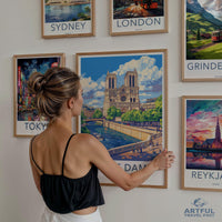 Notre Dame Poster - France Wall Art