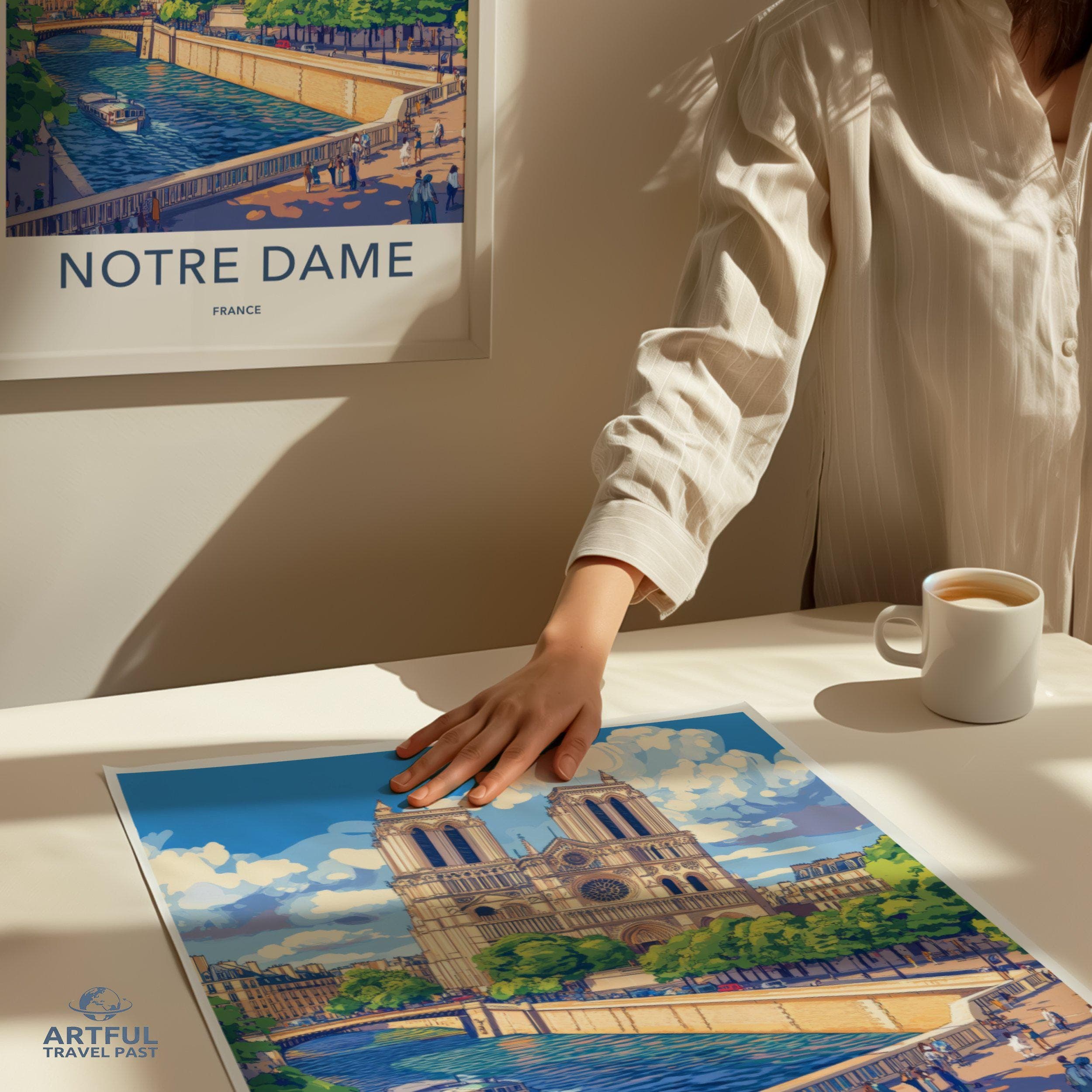 Notre Dame Poster - France Wall Art