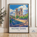 Notre Dame Poster - France Wall Art
