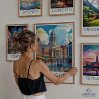 Nottingham Poster - England Wall Art