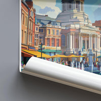 Nottingham Poster - England Wall Art