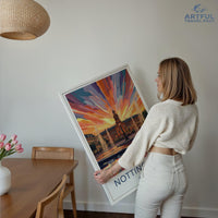 Nottingham Poster - England Wall Art