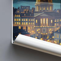 Nottingham Poster | England Wall Art | UK Decor