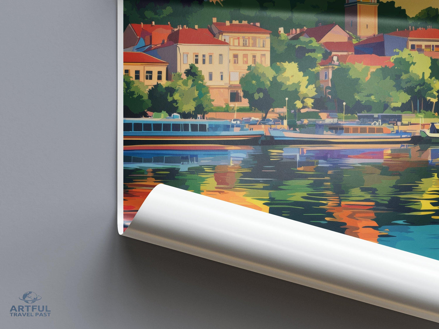Novi Sad Poster - Serbia Wall Art