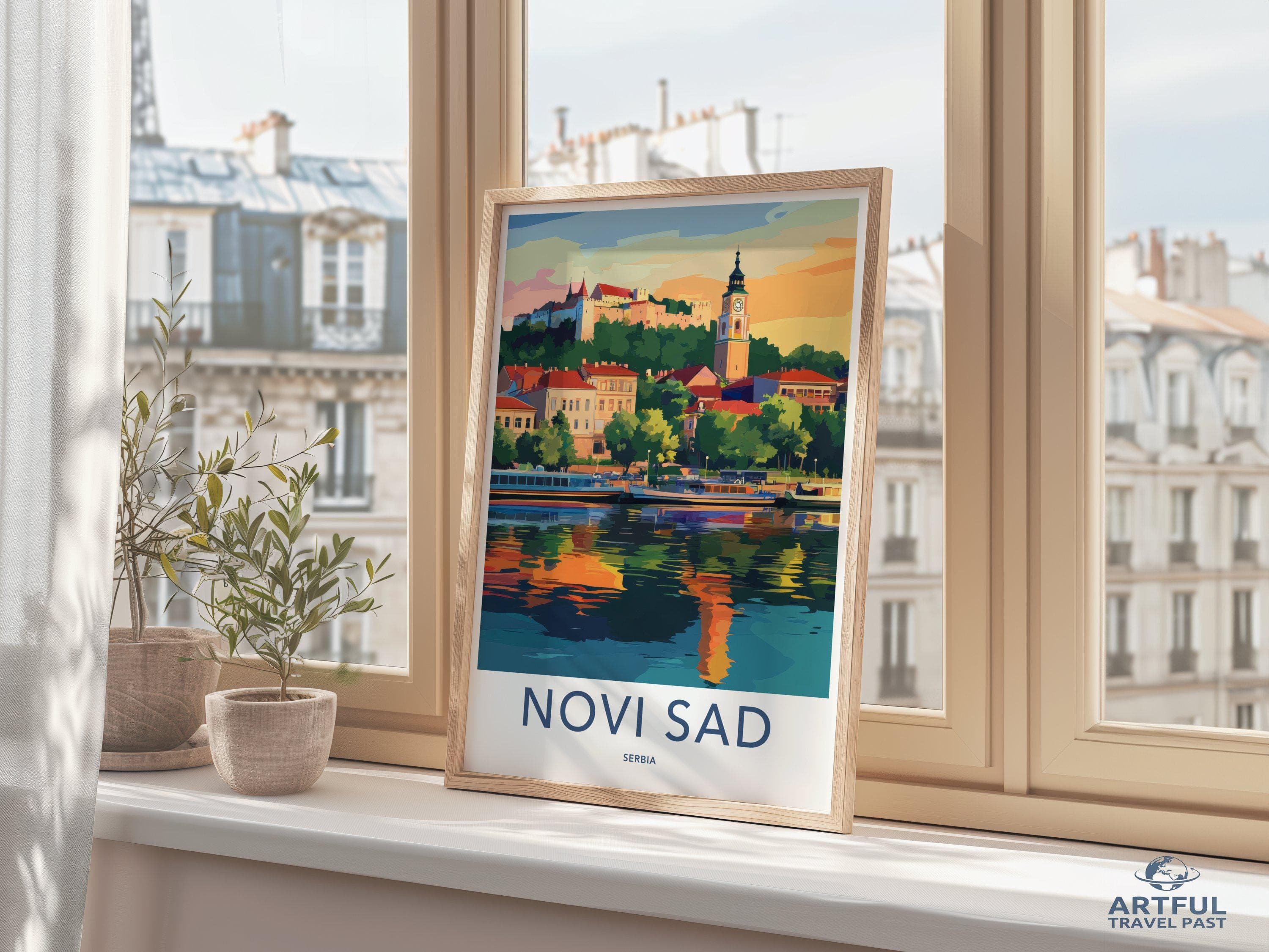 Novi Sad Poster - Serbia Wall Art