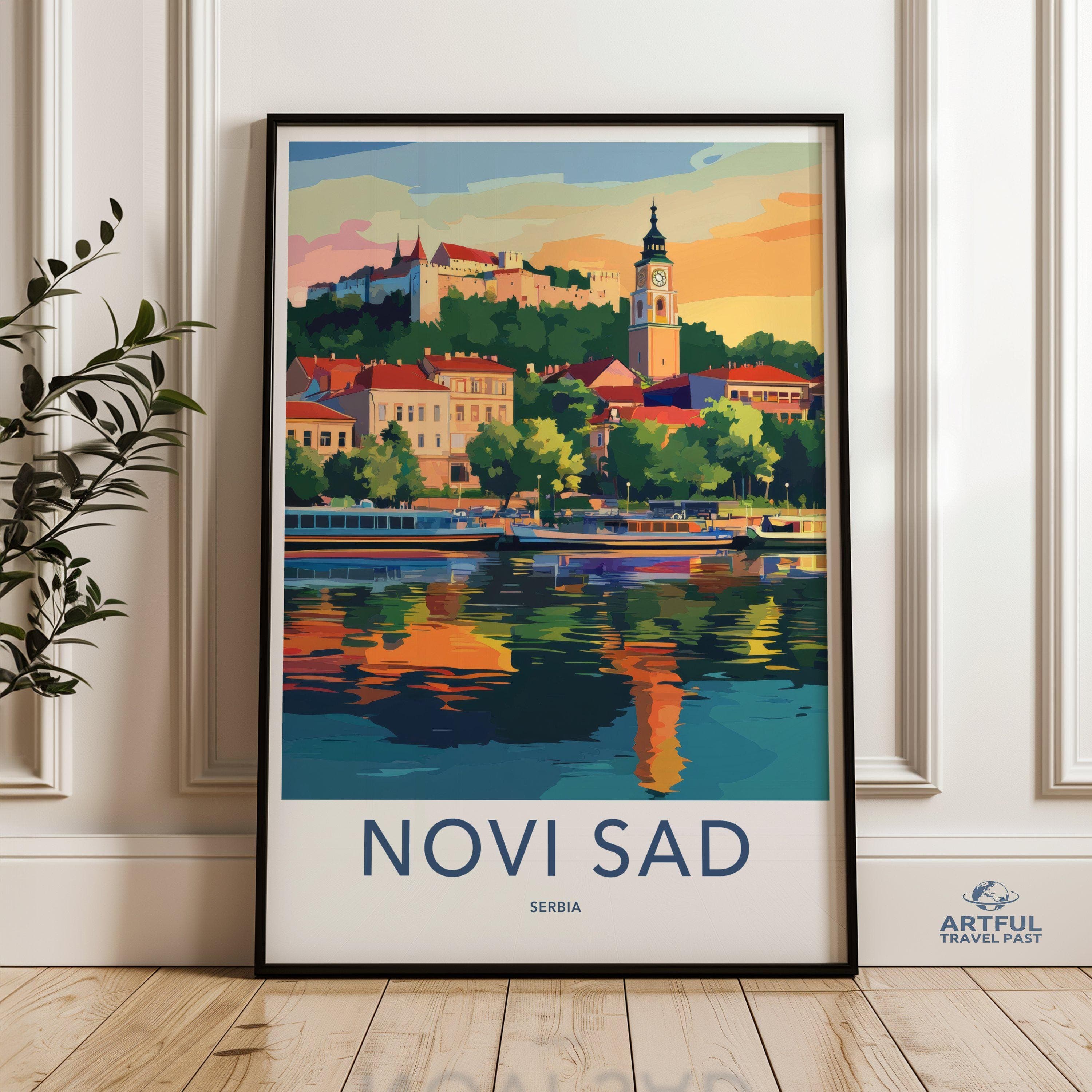 Novi Sad Poster - Serbia Wall Art
