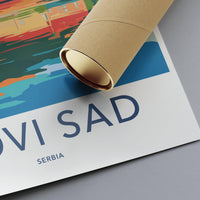 Novi Sad Poster - Serbia Wall Art