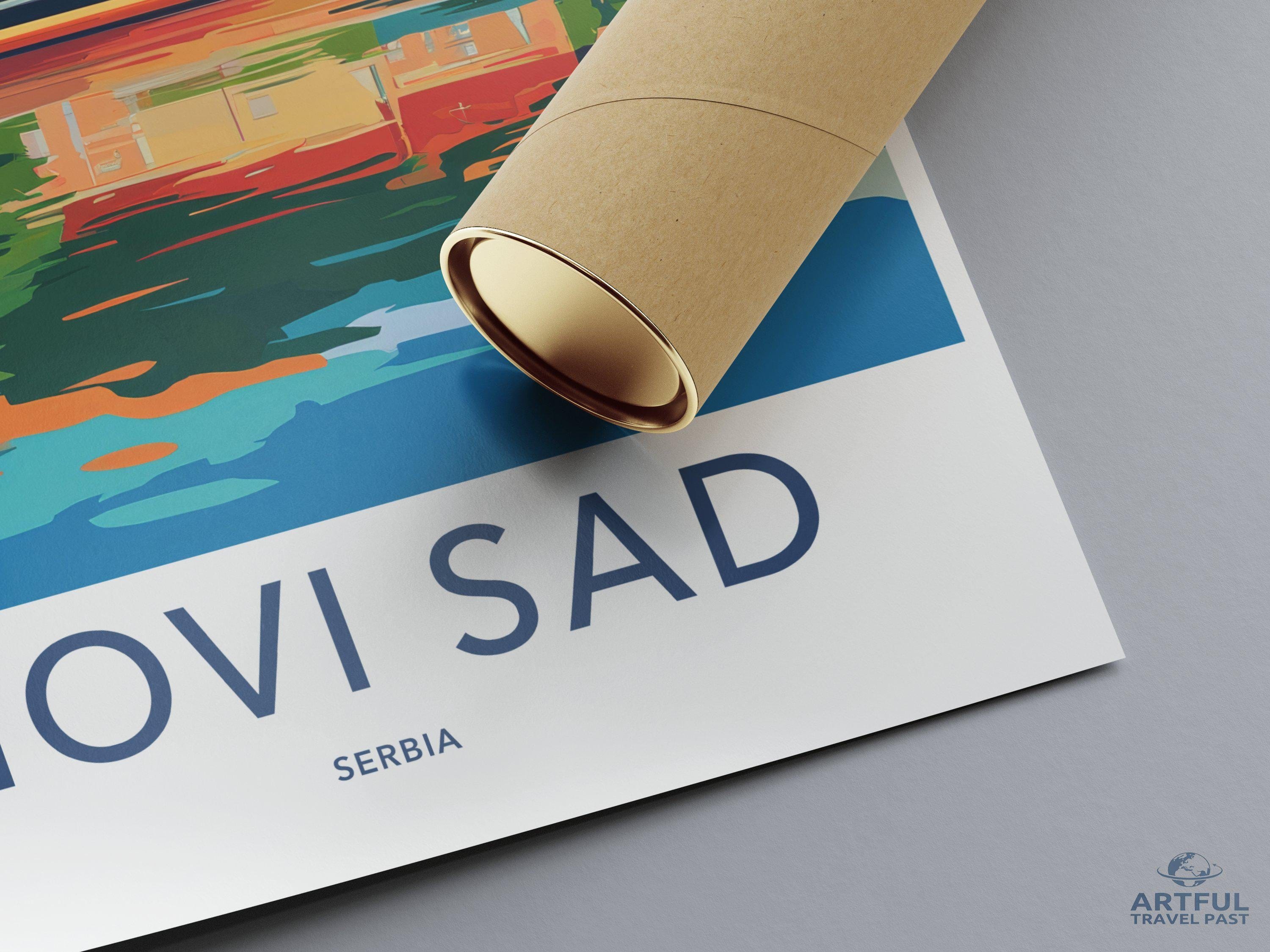 Novi Sad Poster - Serbia Wall Art