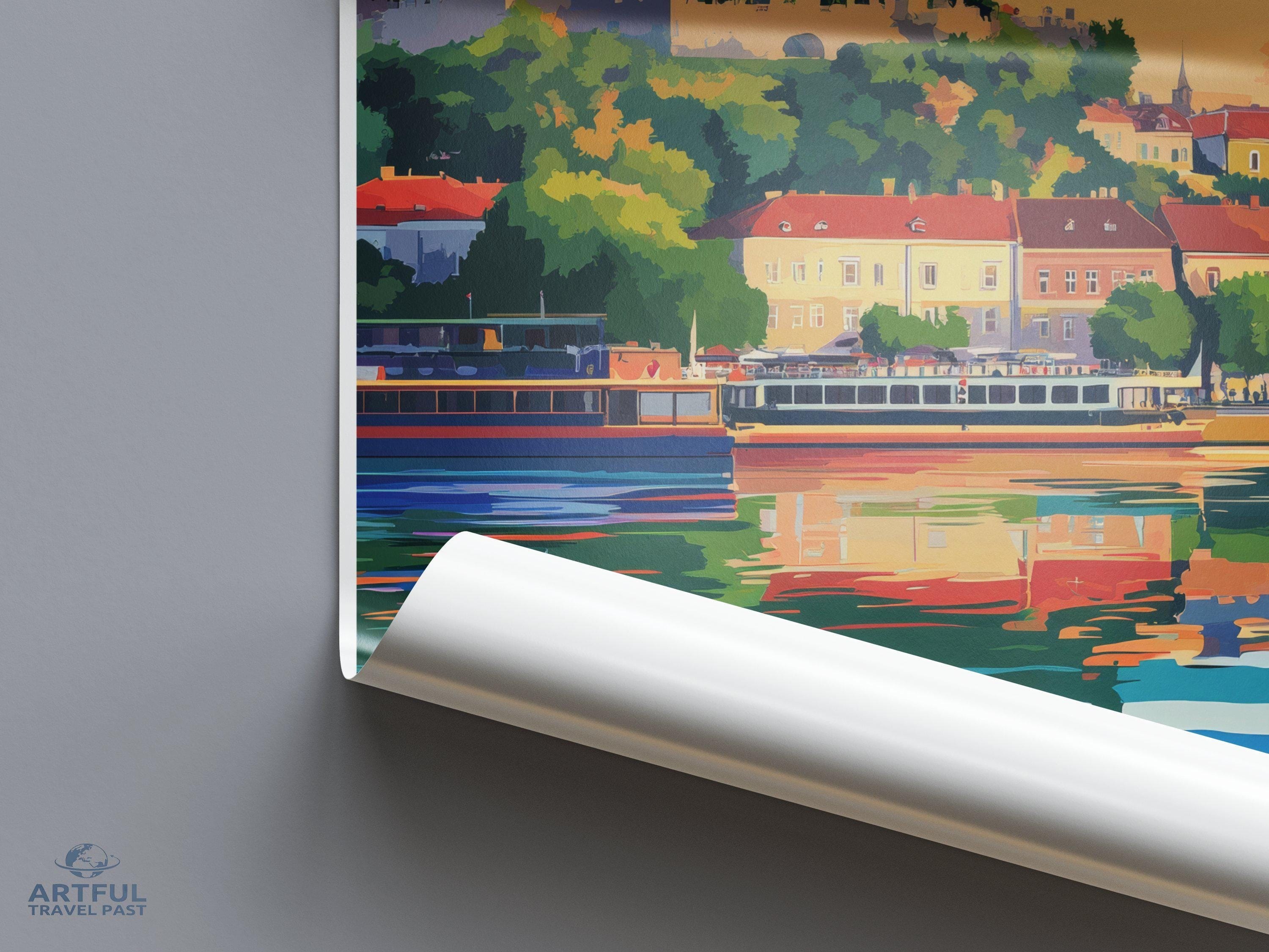 Novi Sad Poster - Serbia Wall Art